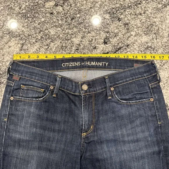 Citizens‎ of Humanity Womens Jeans Blue Size 30 Dita Petite Bootcut Leg Denim - Picture 12 of 16